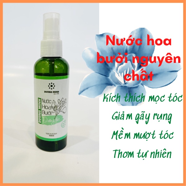 Tinh chất hoa bưởi dưỡng tóc Dương Minh dạng chai xịt 100% thành phần thiên nhiên chăm sóc tóc kích mọc tóc