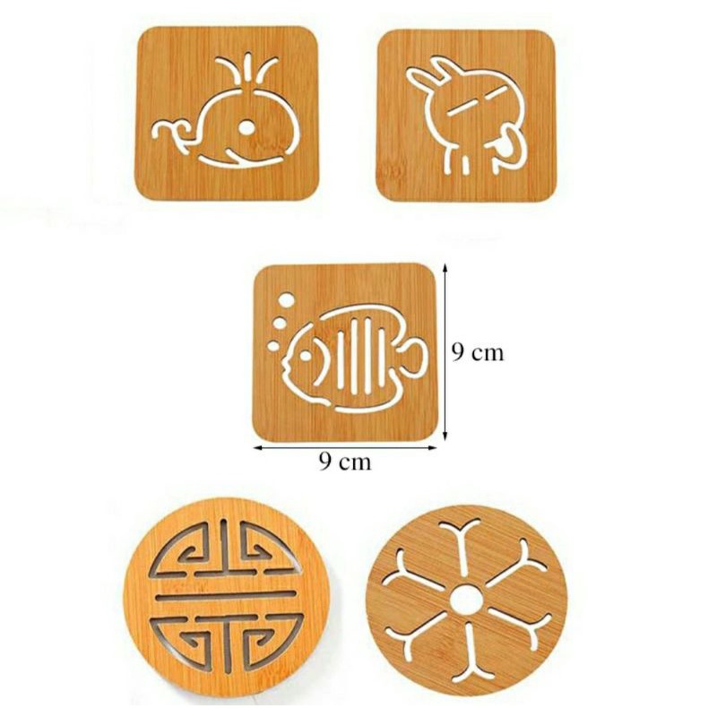 Miếng Lót Nồi Gỗ Cách Nhiệt