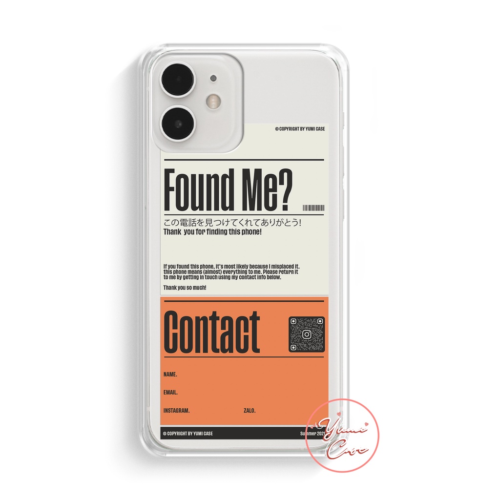 Ốp lưng điện thoại cho Iphone Samsung Vsmart Oppo Huawei Xiaomi Vivo Nokia Realme Poco Redmi TRONG - ĐEN Yumi Case