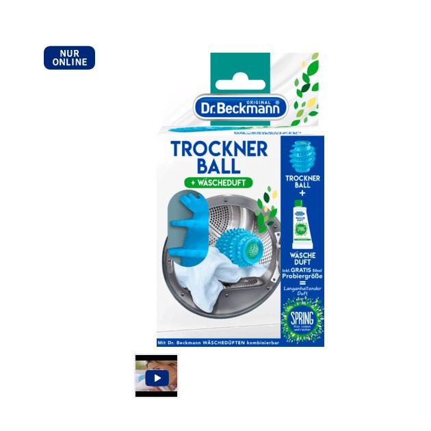 BÓNG GIẶT DR.BECKMANN TROCKNER BALL DÙNG CHO MÁY GIẶT