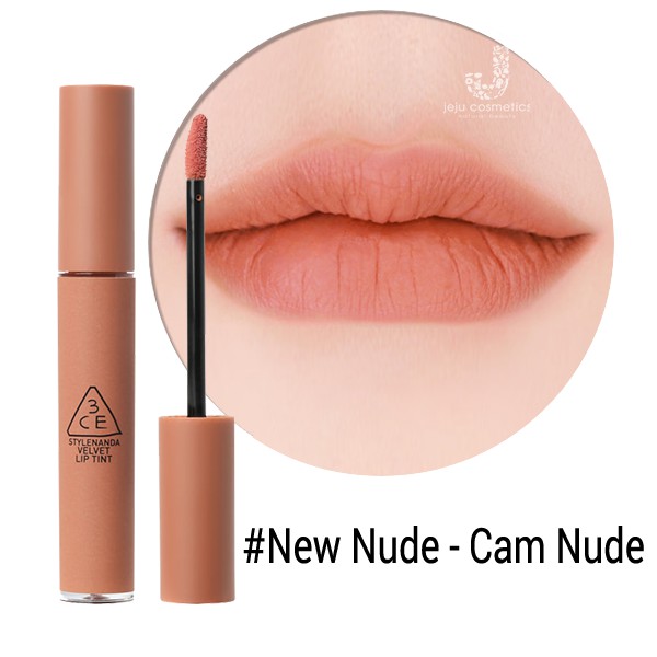 Son Kem Lì 3CE Stylenanda Velvet Lip Tint #NEW NUDE