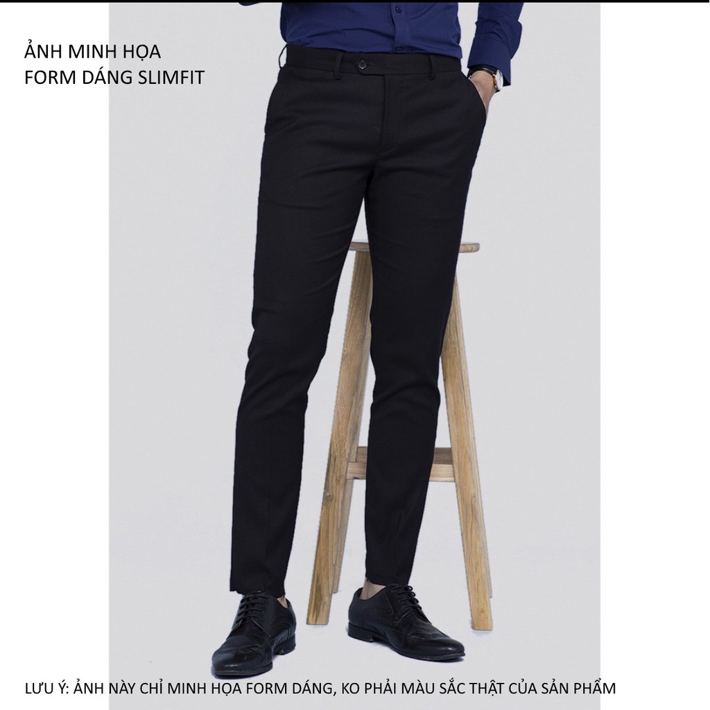 OWEN - Quần âu nam dáng SLIMFIT màu xanh 23450