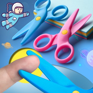 Kéo Nhựa Đầu Tròn An Toàn Cho Trẻ Em Dưới 3 Tuổi (Phù Hợp Với Người Già)