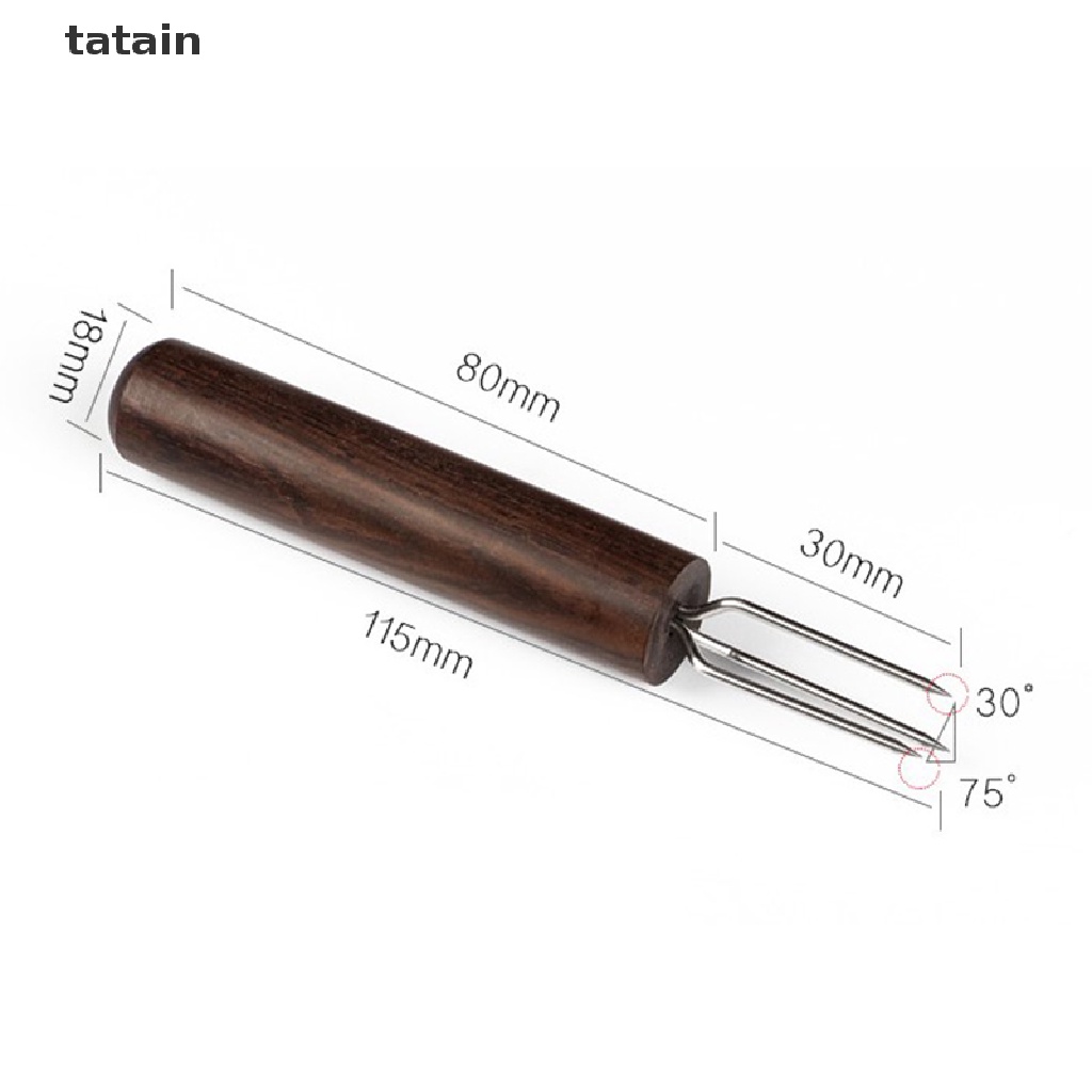 [TAT] 1pc Therapy Moxa Roll Extender Moxibustion Extender Tool Wood Handle Moxa Roll CVX