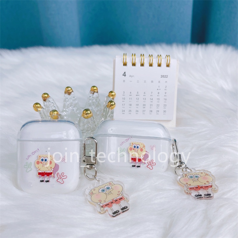 Vỏ Bảo Vệ Hộp Sạc Tai Nghe airpods 3 Bằng tpu Trong Suốt Thời Trang