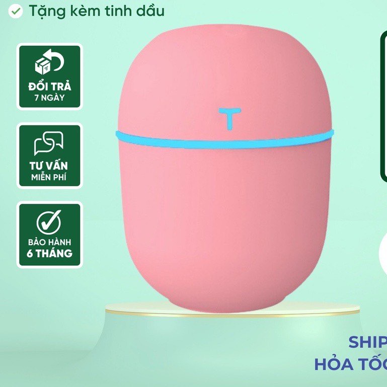 Máy Xông Tinh Dầu Mini Khuếch Tán Tinh Dầu- Máy Phun Sương Mini 250ml