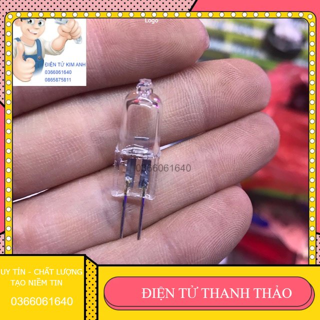 (Linh kiện) 5 chiếc Bóng đèn halogen 12v 25w