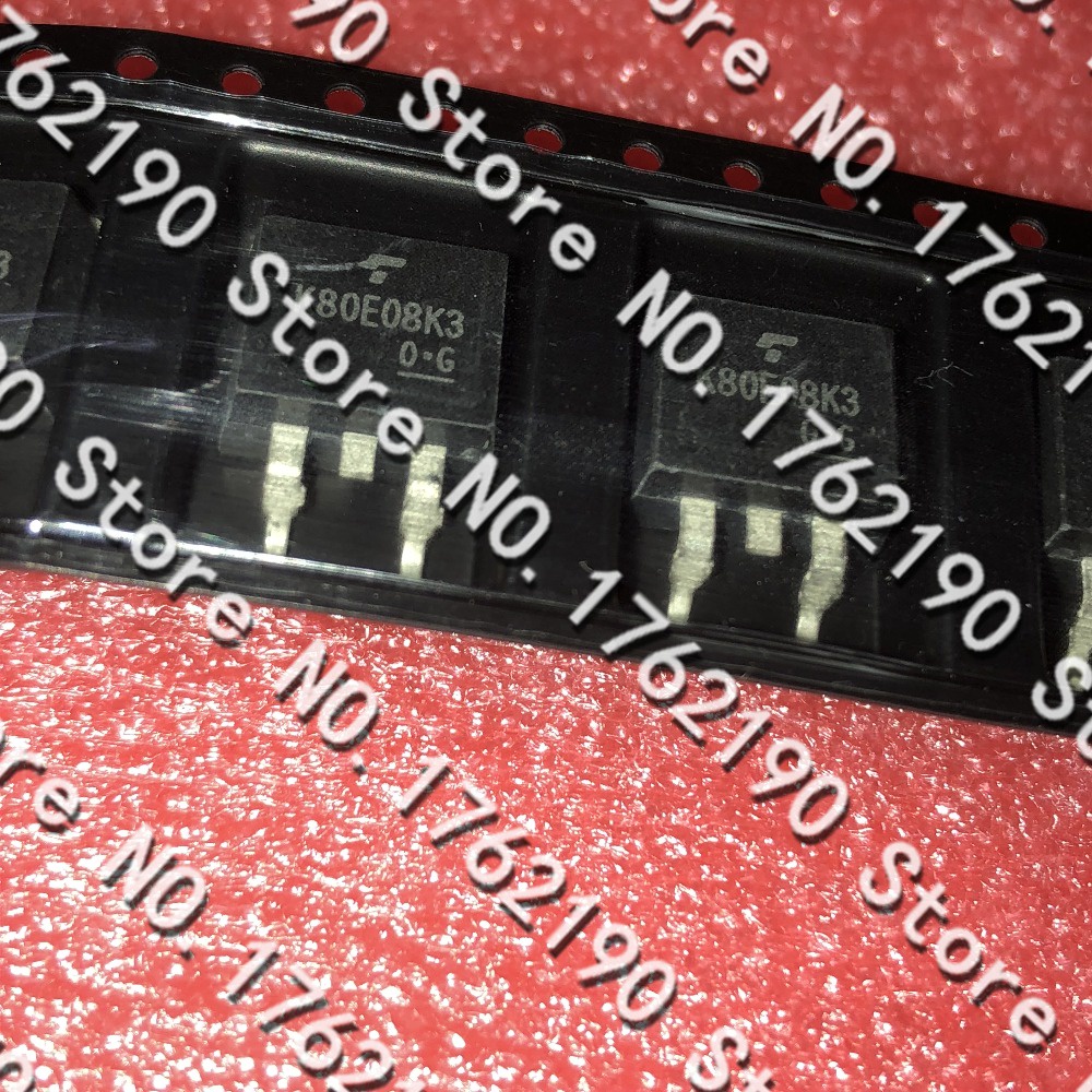 Bộ 10 linh kiện điện tử K80E08K3 TK80E08K3 TO263 TO-263 75V 80A