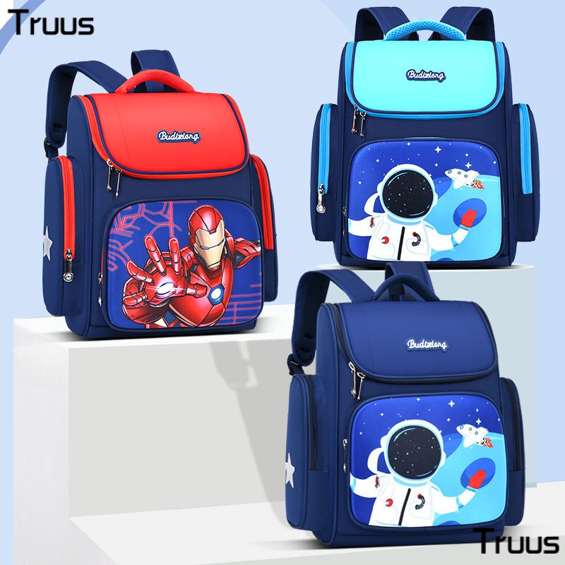 Ba Lô Đi Học Siêu Nhẹ Chống Thấm Nước Thời Trang Cho Bé Trai Lớp 6 / 4 / 3 / 2 / 1