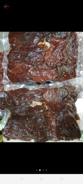 500g bò cháy tỏi miếng hoặc sợi thơm ngon