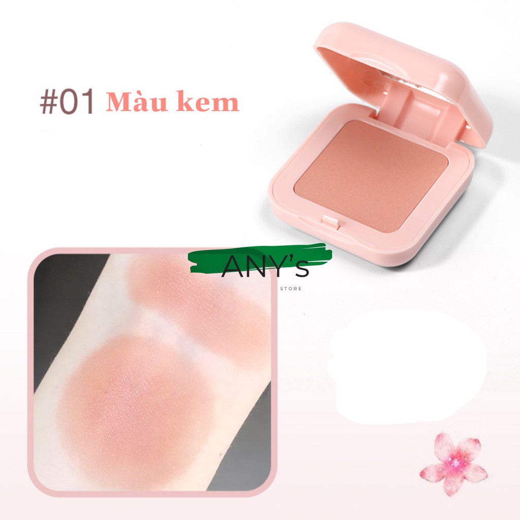 Phấn Má Hồng Đơn Sắc Lameila Novo Blusher Color Geometry  Gốm Vitality  55G