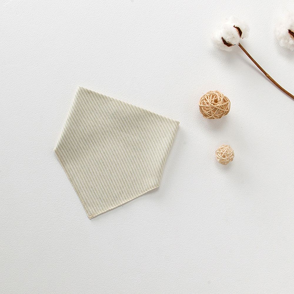 Khăn yếm tam giác Cotton 100% cao cấp, mềm mại, an toàn (khăn yếm Organic)