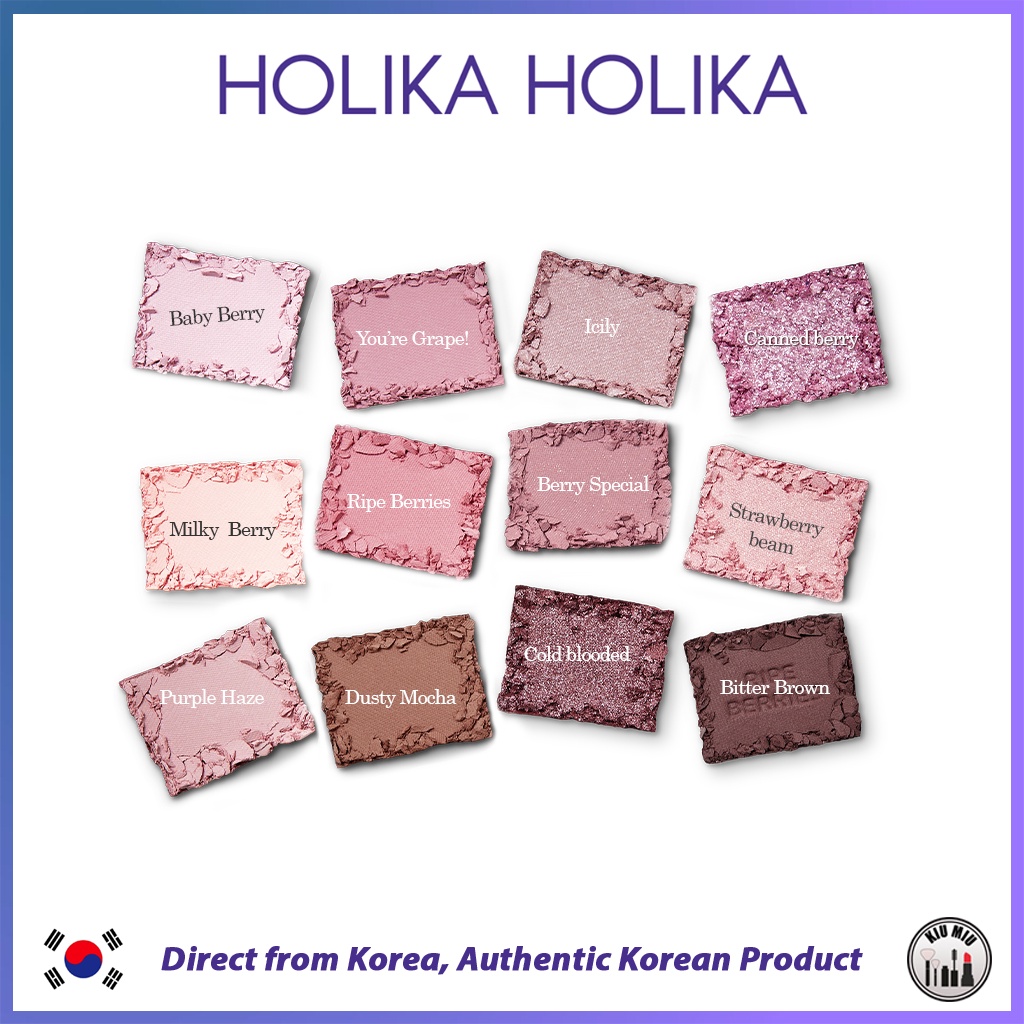 HOLIKA HOLIKA MY FAVE EYE PALETTE *ORIGINAL KOREA*