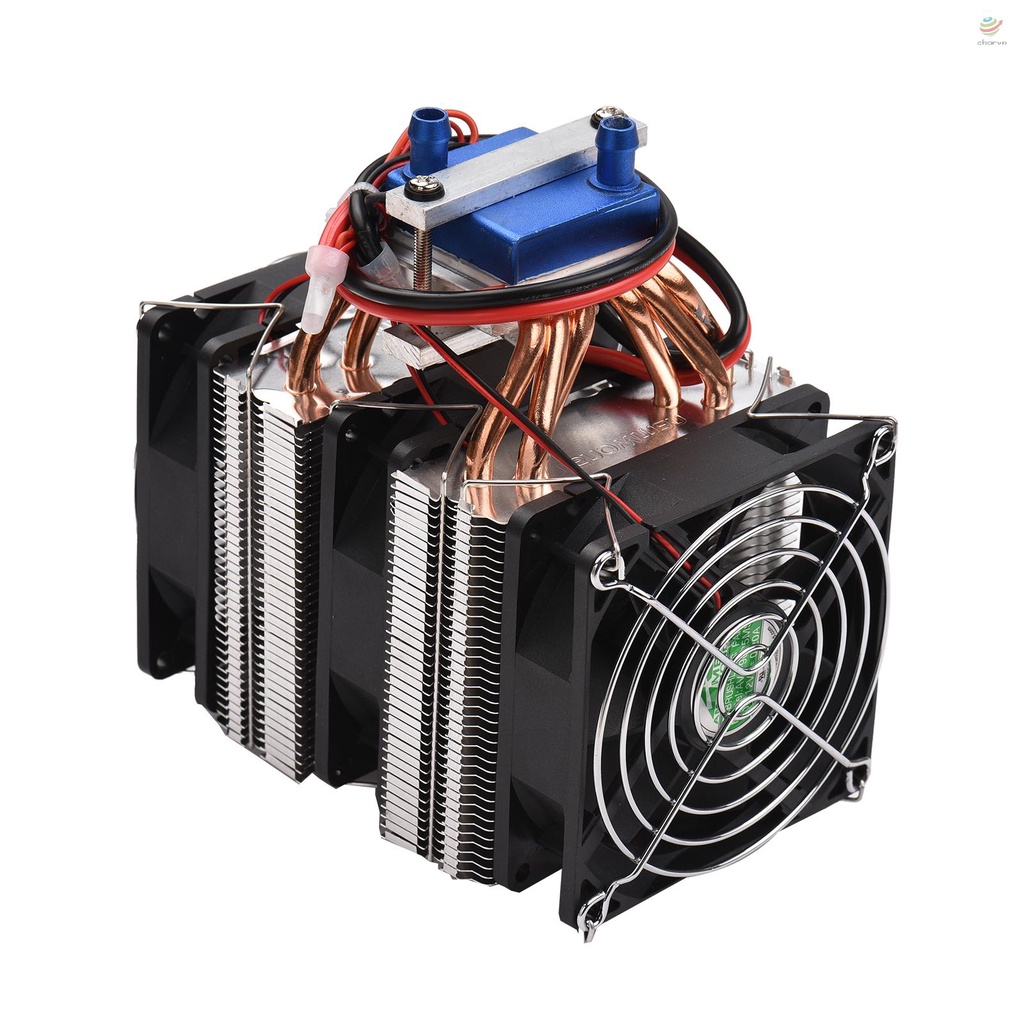 Máy Làm Lạnh Nước Bể Cá Bán Dẫn Công Suất Cao 180W Với 6 Bộ Tản Nhiệt Đồng