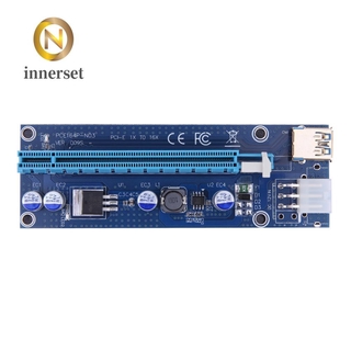 Cáp Chuyển Đổi Pci-E Riser 60cm Pci-E Riser1X16X Pci-E Usb3.0 009s