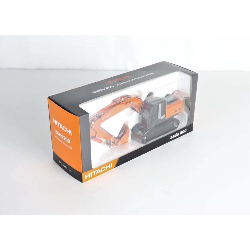 Bộ Mô hình hiếm 1/40 Hitachi Zaxis ZX200-3 Chính hãng sản xuất máy xúc Full box - 1/50 Tadano Crevo 500 cực hiếm No box