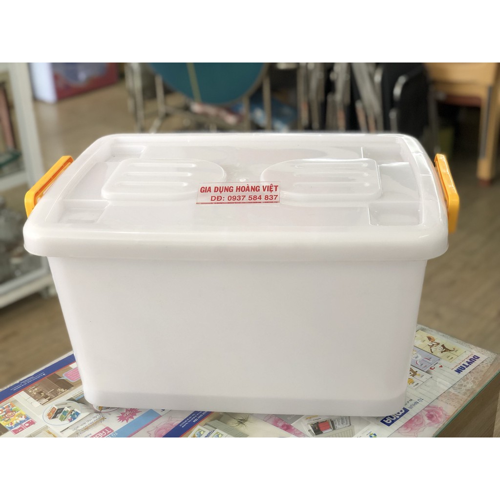 THÙNG NHỰA BÁNH XE 30 LÍT DUY TÂN
