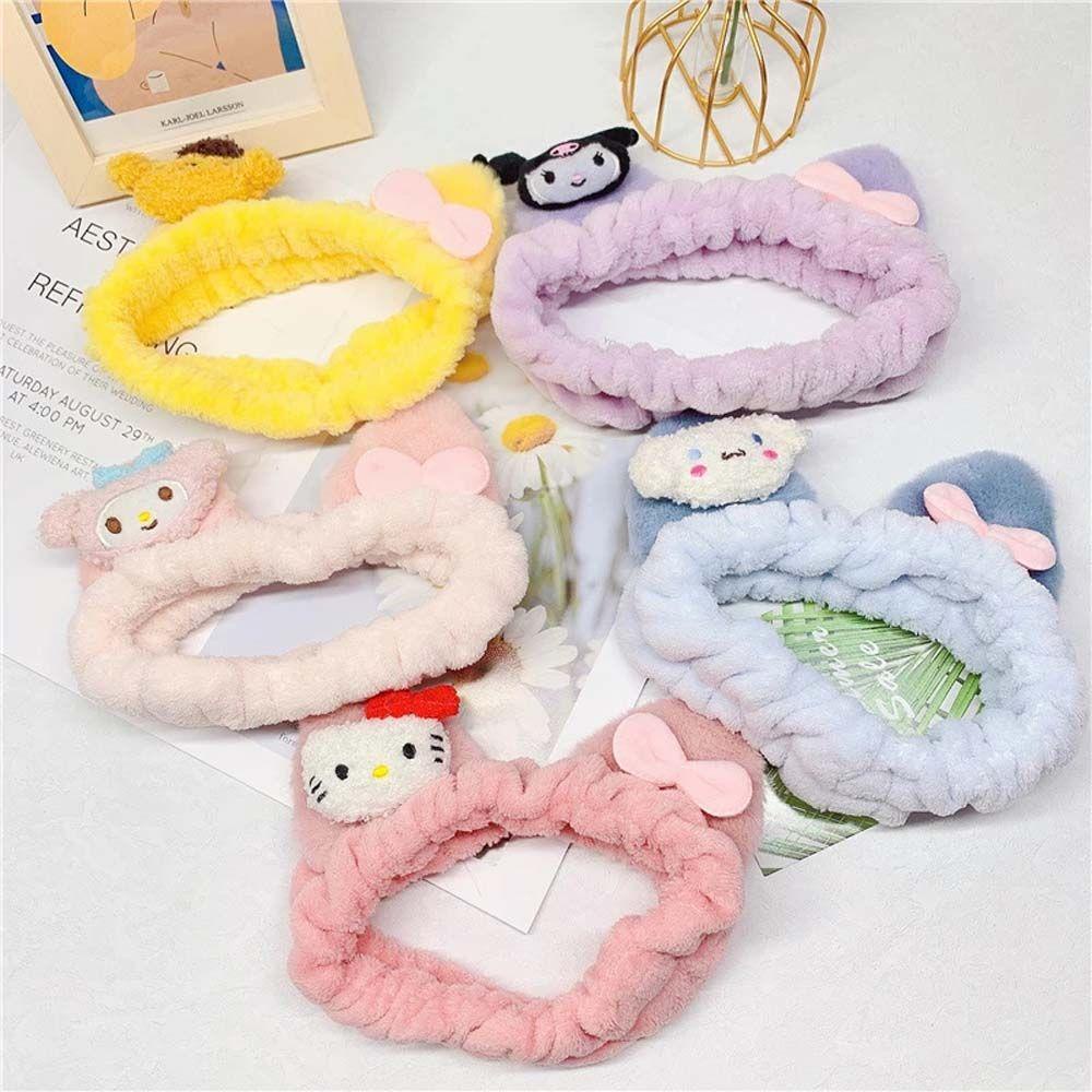 Băng Đô Rửa Mặt Co Giãn Họa Tiết Hoạt Hình AUGUSTINE Mymelody Dễ Thương