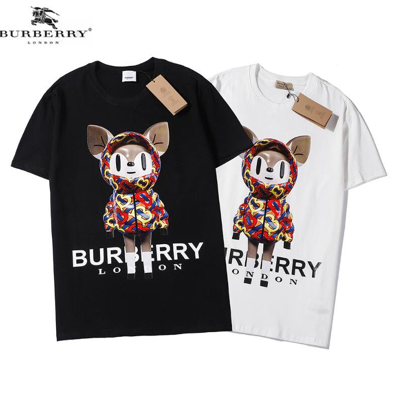 Áo Thun Ngắn Tay Unisex In Hình Quả Dâu Thời Trang