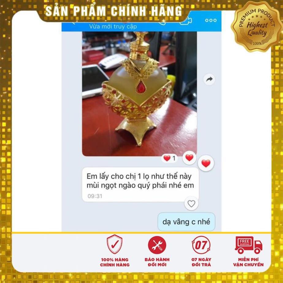 [ 𝐌𝐔𝐀 𝟏 𝐓𝐀̣̆𝐍𝐆 𝟏]  NƯỚC HOA NỮ - Tinh Dầu Nước Hoa Dubai Nội Địa - HAREEM AL SULTAN ( Nữ Hoàng Đỏ )