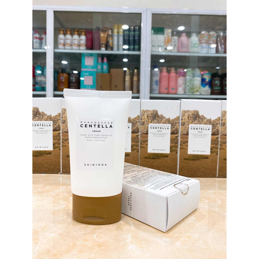 Kem Dưỡng Ẩm Cho Da Mụn Và Nhạy Cảm Skin1004 Madagascar Centella Cream 75ml Hàn Quốc