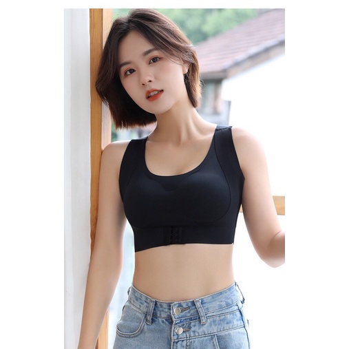 Áo Lót Đúc Su Cài Trước Nâng Ngực Ko Viền Chống Xệ, Chống Gù MS 40