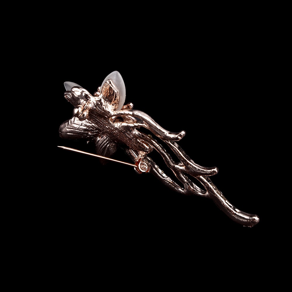 Trâm cài áo họa hình hoa thời trang sang trọng thanh lịch