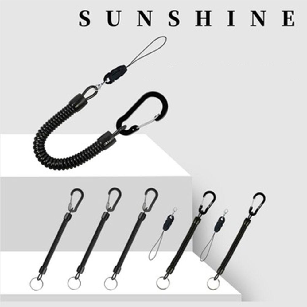 Móc Khóa Điện Thoại Lò Xo Co Giãn Chất Lượng Cao Chống Thất Lạc Tiện Dụng Mang Theo Du Lịch Cắm Trại