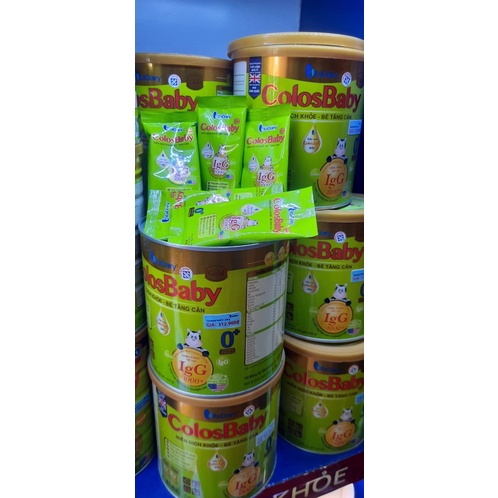 Colosbaby dạng gói tiện lợi 9,6g/ gói, hộp 35 gói