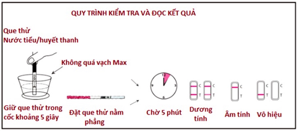 Hộp Test 7 que thử rụng trứng Abon