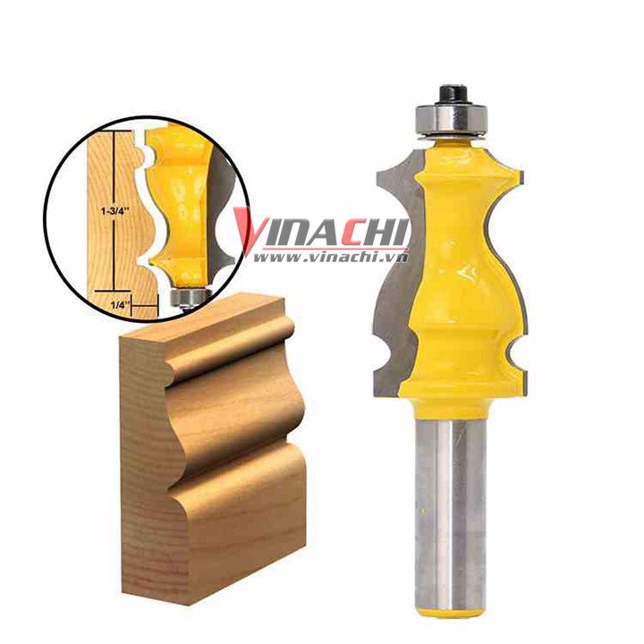Mũi Soi Phào Chỉ Vàng Kiểu 2 - Mũi Soi Phào Chỉ Vàng tính ứng dụng cao, áp dụng cho tất cả các dòng 