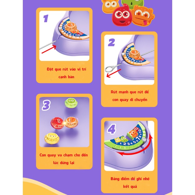 Đấu trường bàn thi đấu con quay vô cực hấp dẫn gay cấn - Nhíp Shop