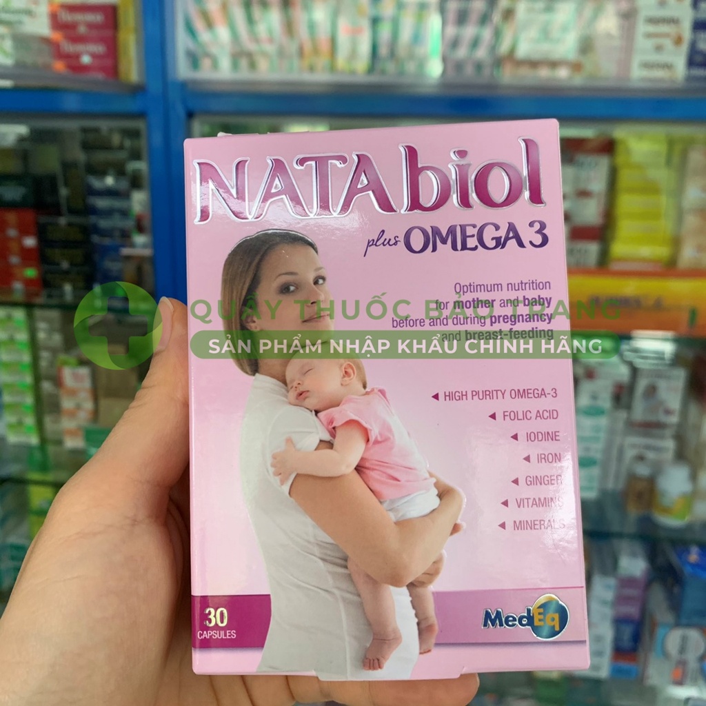 NATABIOL - Vitamin tổng hợp cho Mẹ Bầu (30 viên)