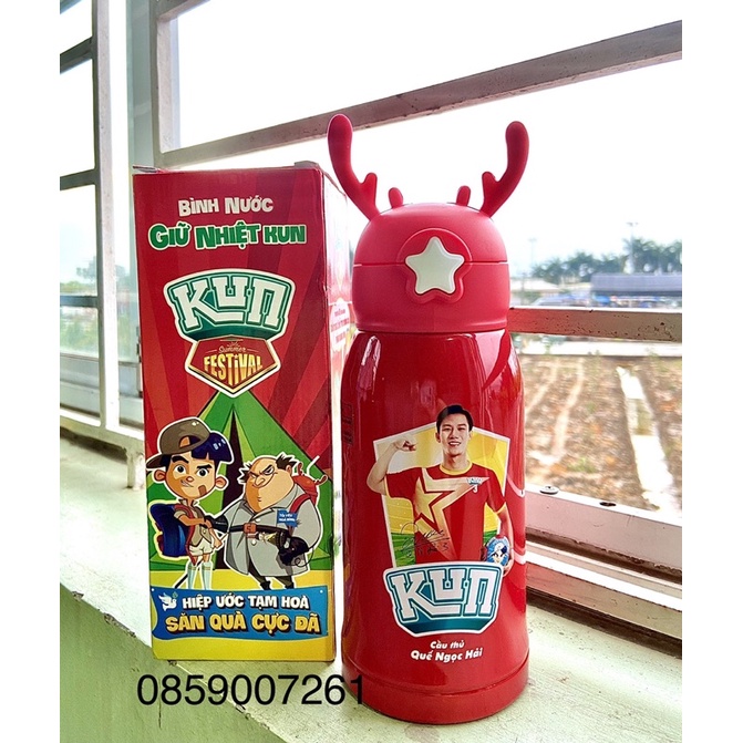 BÌNH NƯỚC KUN GIỮ NHIỆT 500ML - HÀNG CHUẨN CHÍNH HÃNG ( loại 1 đổi thẻ ) | BigBuy360 - bigbuy360.vn