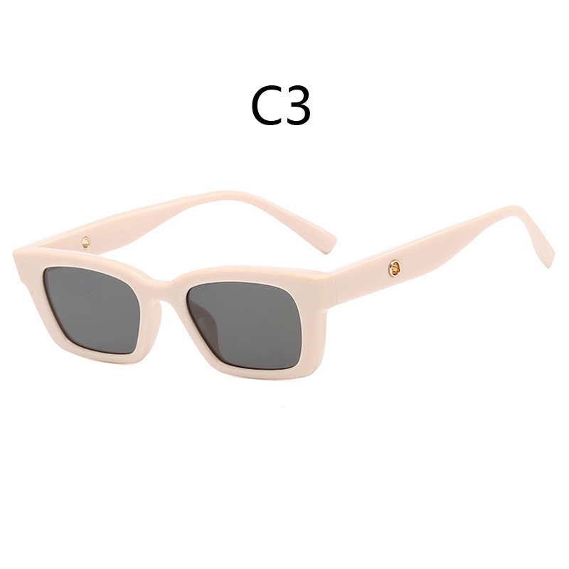 (AIMURUSI) COD Kính Mát Gọng Vuông Chống Tia Cực Tím Thời Trang Unisex