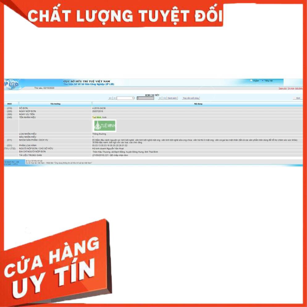 [FREE SHIP] Ngũ Cốc Cao Cấp Tuệ Minh, Lợi Sữa, Đẹp Da, Tăng, Giảm Cân, Duy Trì Nét Thanh Xuân 0.5 Kg (01 hộp)