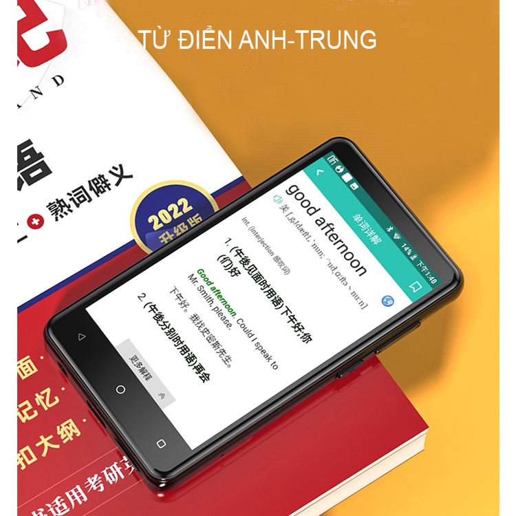 Máy Nghe Nhạc Android MP4 Màn Hình Cảm Ứng 4.0 Inch Kết Nối Bluetooth WiFi Ruizu H11 Bộ Nhớ 16GB