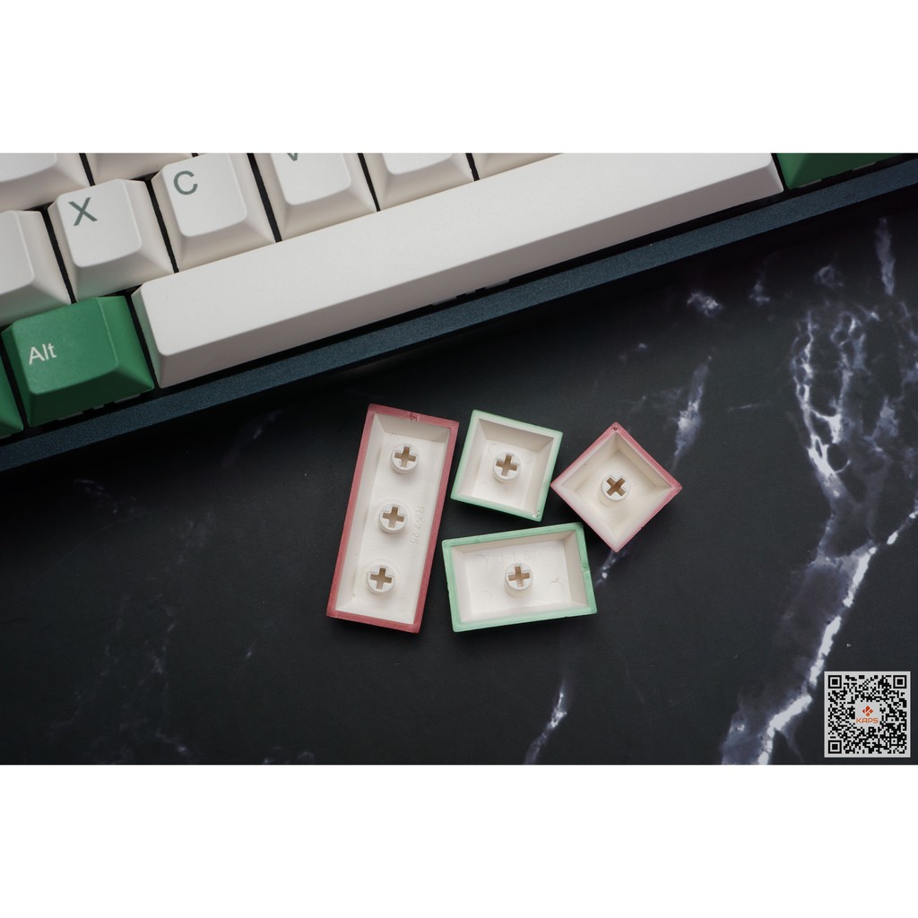 Keycap GMK Camping Clone - profile Cherry - keycap PBT - Dyesub - 143 nút cho bàn phím cơ Dareu, IKBC, Edra, keychron