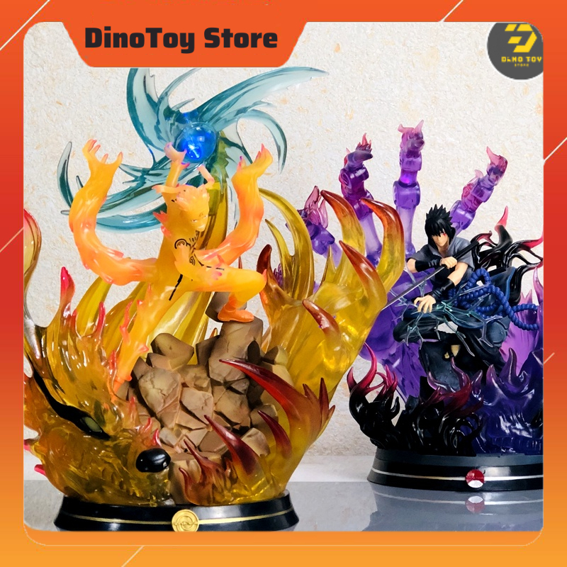 [ ORDER IB ĐĂT HÀNG ] Mô hình naruto Cữu Vĩ + Sasuke Susanoh