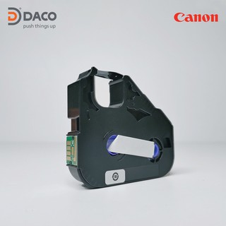 3232B001 Băng mực máy in ống lồng đầu cốt Canon 100m dùng cho máy in MK-1500, MK-2500, MK-2600