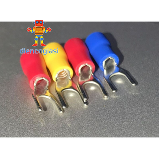 Đầu cos chẻ ( cos chữ Y) đủ size ( bịt 10 cái)