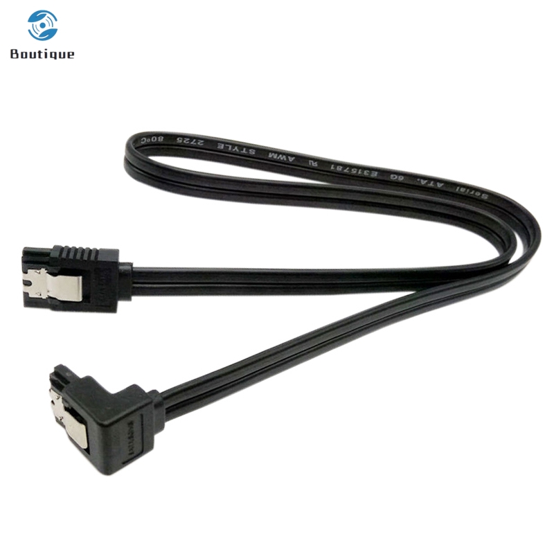✿♥▷ SATA 3.0 Cable SATA III 6GB/s Right Angle 90 Degree for HDD Hard Drive 50cm | BigBuy360 - bigbuy360.vn