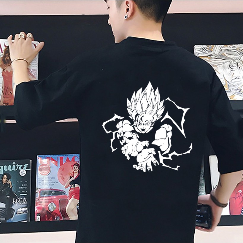 Áo thun unisex tay lỡ KAMEZOKO dáng oversize nam nữ, áo phông đen basic size S đến XXL