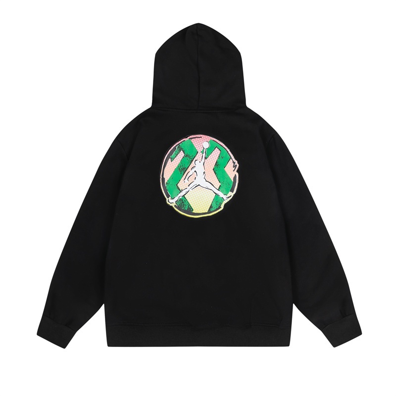 Hàng Bán Chạy AJ Áo Hoodie Cotton Lông Cừu Tay Dài In Chữ Màu Sắc Dành Cho Nam Và Nữ Kích Thước Lớn