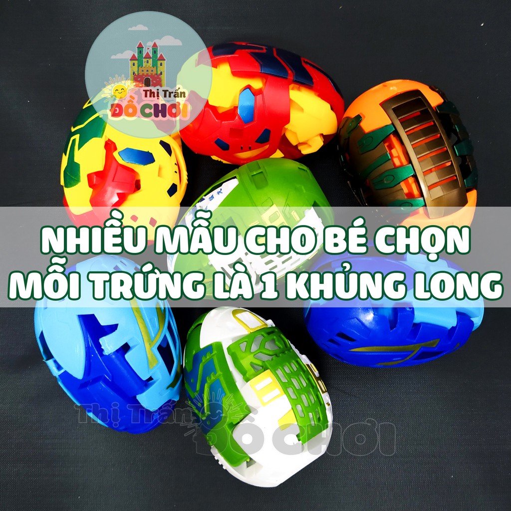 Đồ chơi cho bé 🦖 Trứng khủng long 🦖 Đồ chơi trứng biến hình khủng long (1 trứng giao ngẫu nhiên) - 599-8