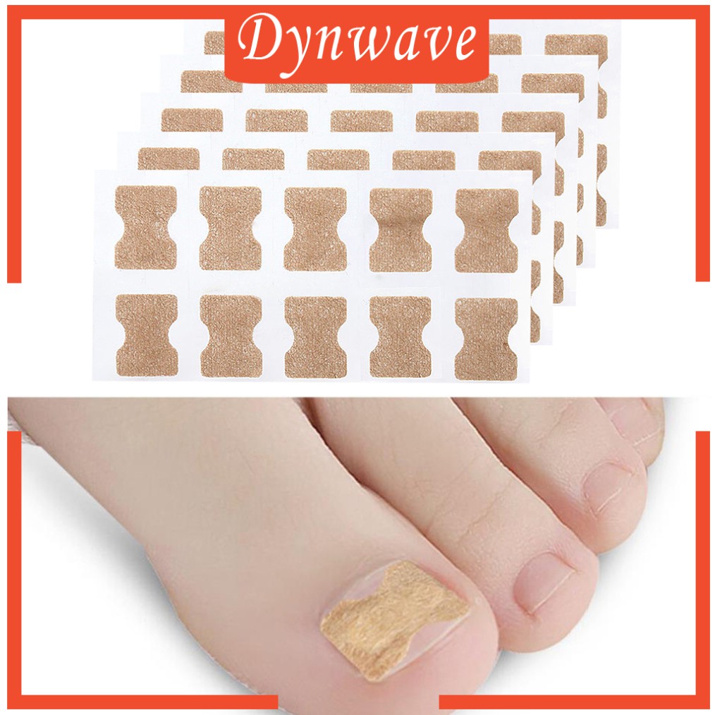 Set 50 Miếng Dán Chỉnh Sửa Móng Chân Trong Suốt