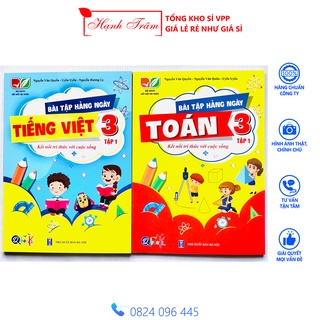 Bài tập hàng ngày Toán và Tiếng Việt dành cho học sinh lớp 3 - Tập 1, Ôn bài mỗi ngày