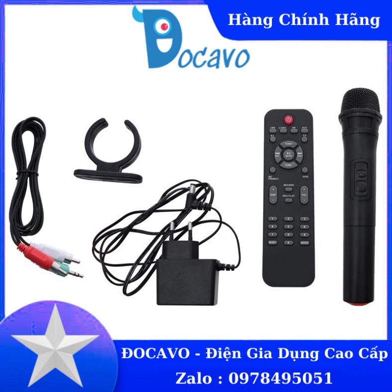 Loa Kéo Bluetooth Enkor L0810K Đen - HÀNG CHÍNH HÃNG Đocavo xincosmetics