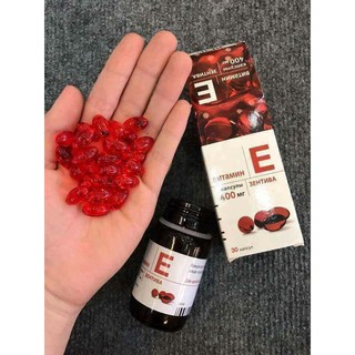Vitamin E đỏ của Nga. hàng xách tay chính hãng