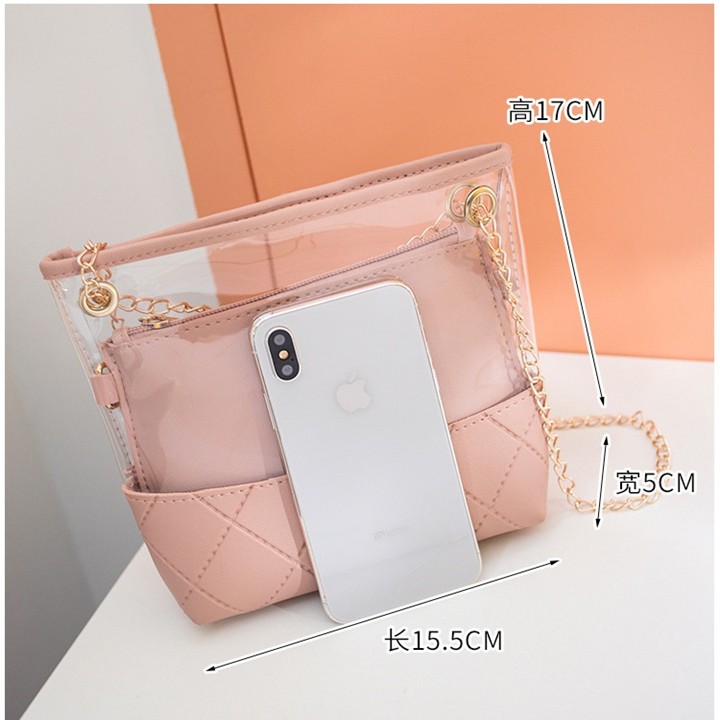 Bộ 2 túi đeo chéo kết hợp a083